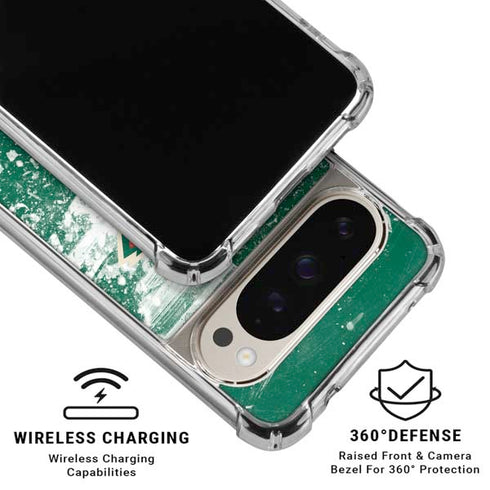 NHL Minnesota Wild Frozen Pixel 9/9 Pro Clear Case